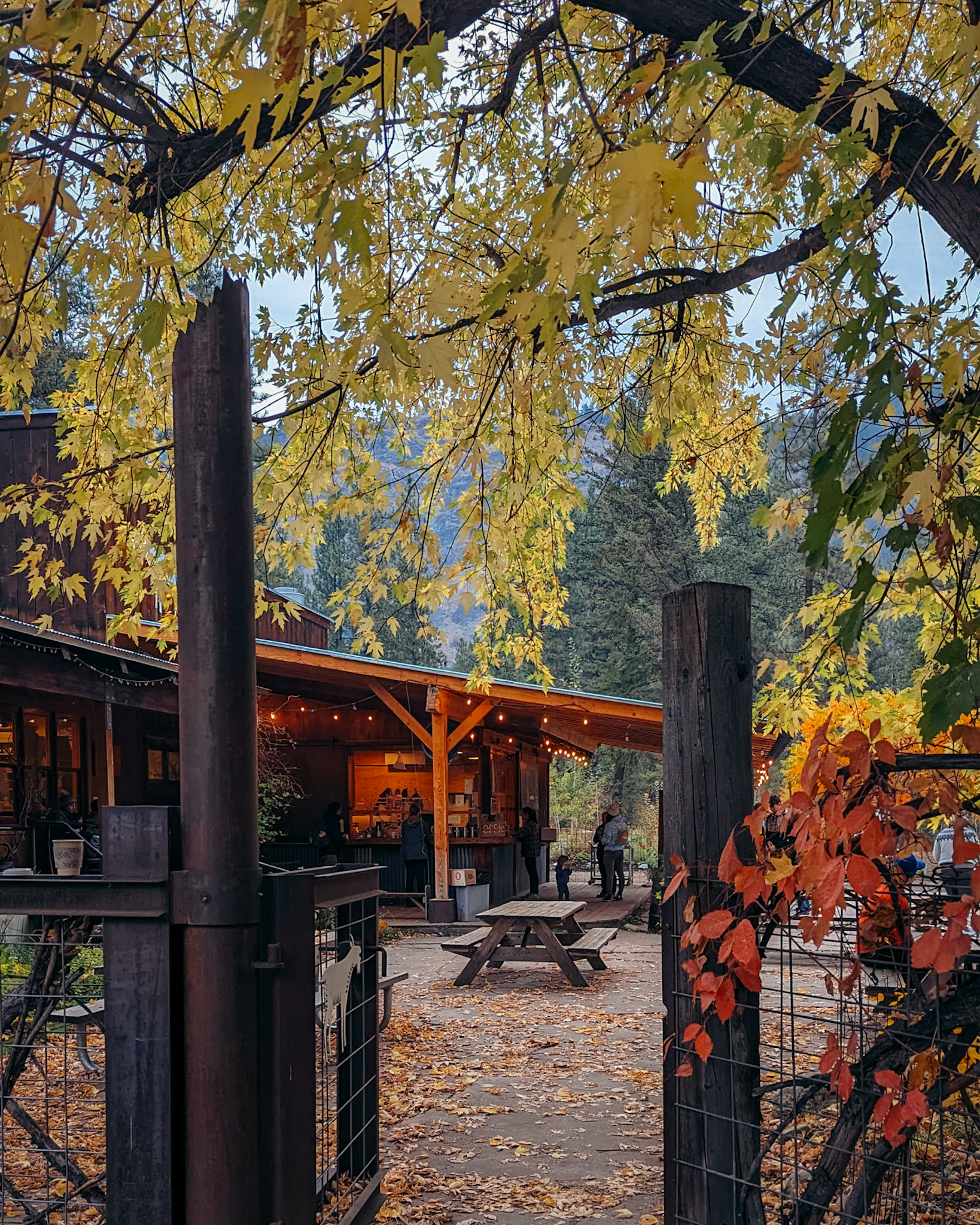 Mazama Bakery outside North Cascades National Park