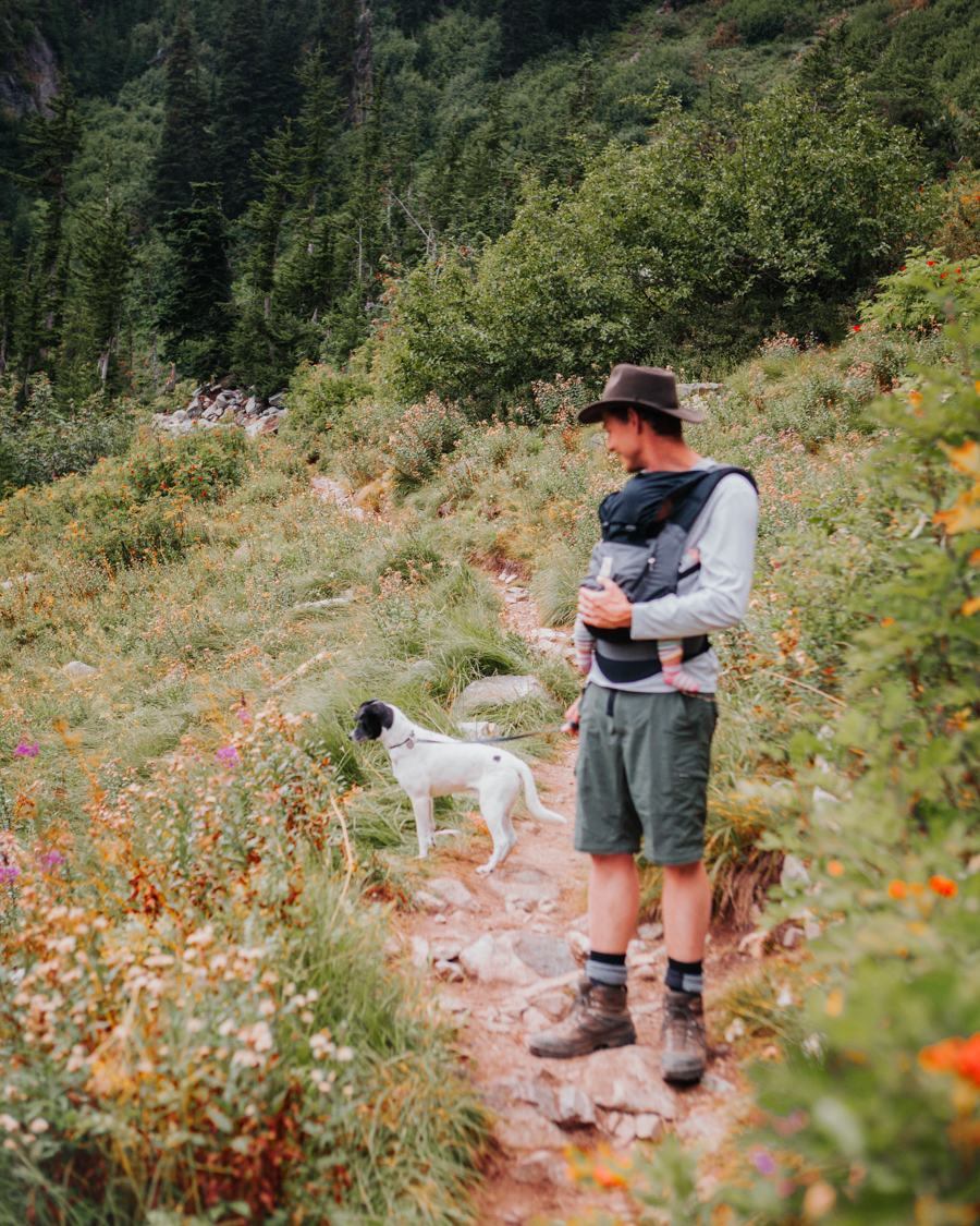 Blue Lake hike in the North Cascades in Washington State