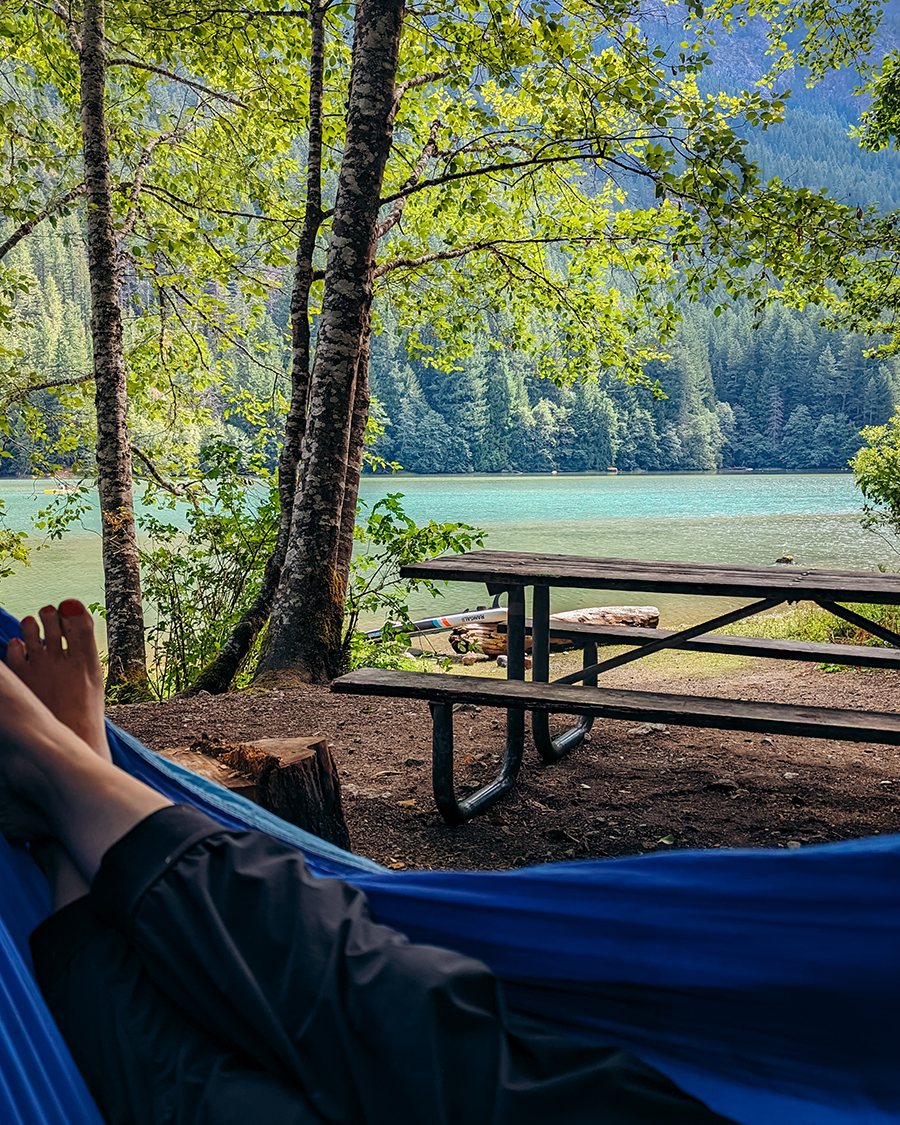 Colonial Creek Campground waterfront site