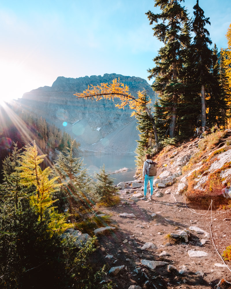 Blue Lake in the North Cascades
