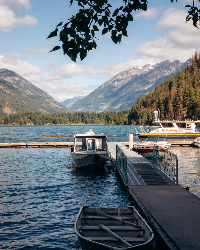 Stehekin Boat Dock in Washington