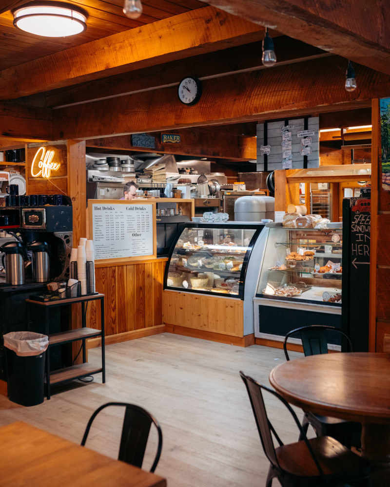 Stehekin Bakery interior